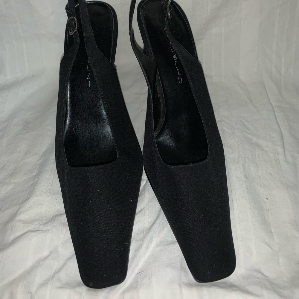 Bandolino pointed square toe 3”heels